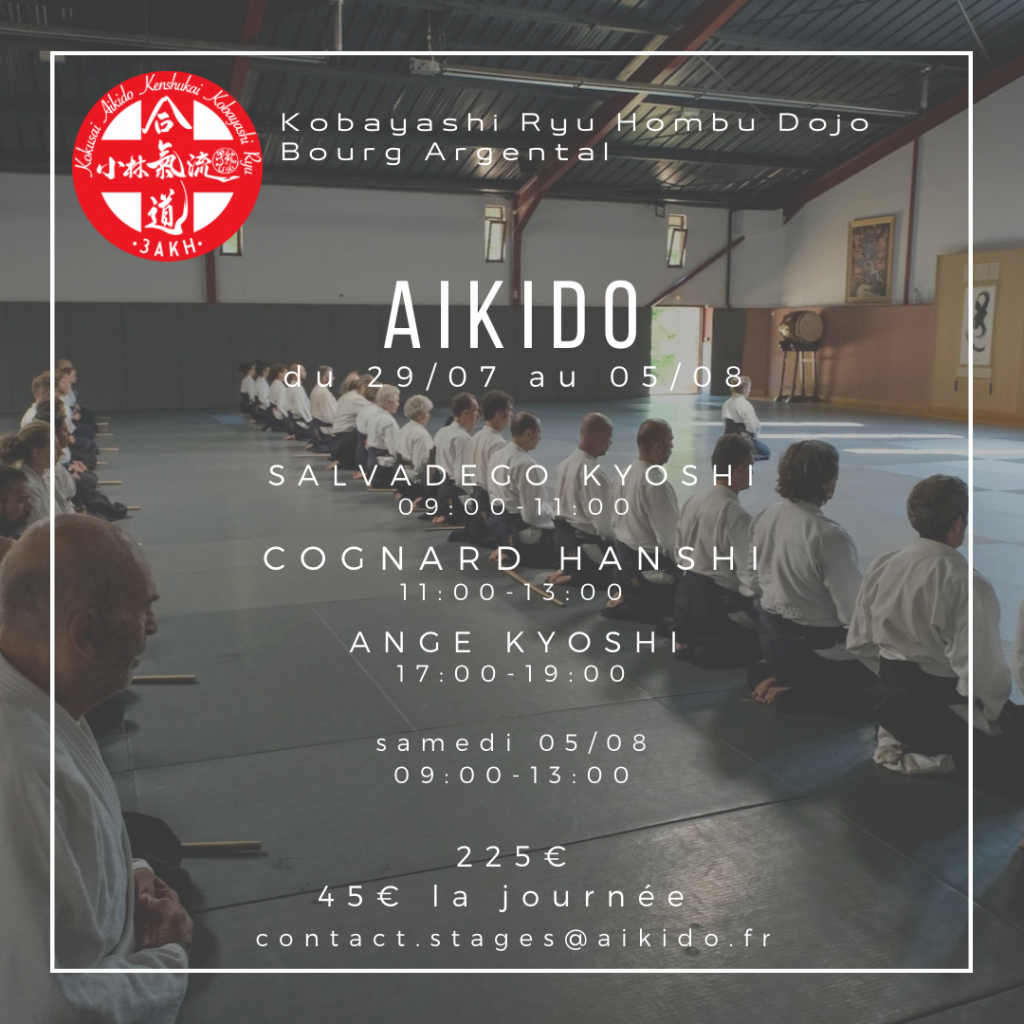 Stage été : Aikido